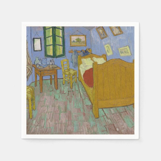 Vincent Van Gogh Bedroom Painting Servet (Voorkant)