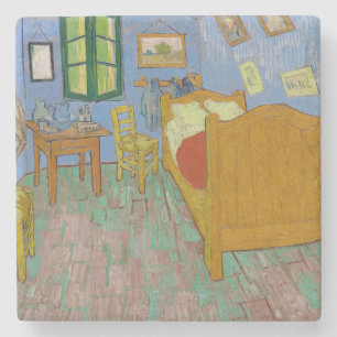 Vincent Van Gogh Bedroom Painting Stenen Onderzetter