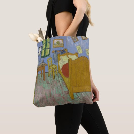 Vincent Van Gogh Bedroom Painting Tote Bag (Dichtbij)