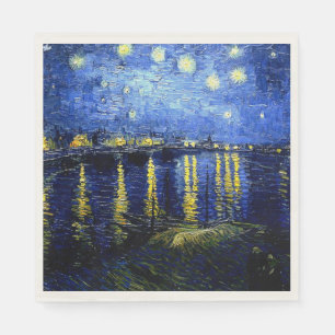 Vincent van Gogh beeldende kunst, Sterrennacht ove Servet