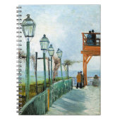 Vincent van Gogh - Belvedere met uitzicht op Montm Notitieboek (Voorkant)
