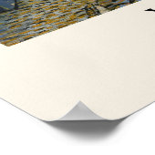 Vincent Van Gogh Beroemd Caféterras bij nacht Poster (Hoek)