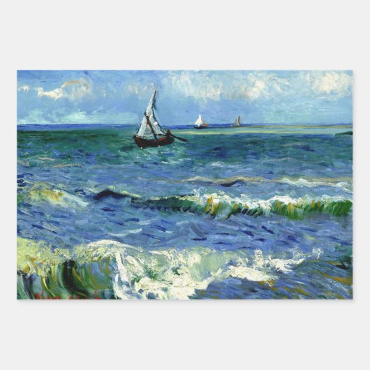 Vincent van Gogh beroemde schilderijen Inpakpapier Vel (Voorkant 3)