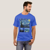 Vincent van Gogh beroemde schilderijen T-shirt (Voorkant volledig)