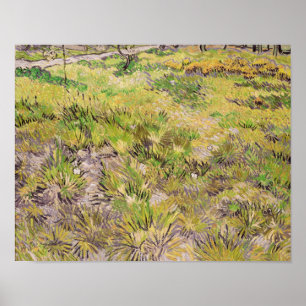 Vincent van Gogh Beweide met Butterflies, 1890 Poster