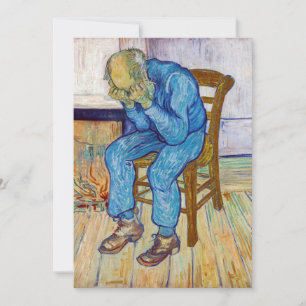 Vincent van Gogh - Bij de poort van de eeuwigheid Bedankkaart