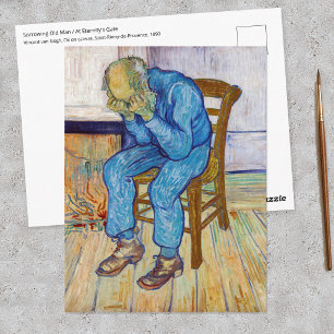 Vincent van Gogh - Bij de poort van de eeuwigheid Briefkaart