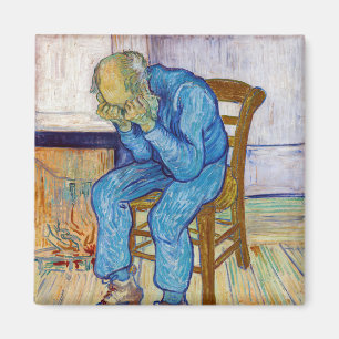 Vincent van Gogh - Bij de poort van de eeuwigheid Magneet