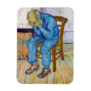 Vincent van Gogh - Bij de poort van de eeuwigheid Magneet