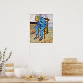 Vincent van Gogh - Bij de poort van de eeuwigheid Poster (Keuken)