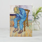 Vincent van Gogh - bij de poort van Eternity Bedankkaart (Staand voorkant)