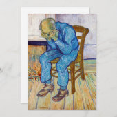 Vincent van Gogh - bij de poort van Eternity Bedankkaart (Voorkant / Achterkant)