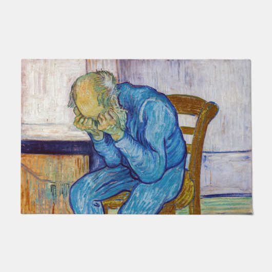 Vincent van Gogh - bij de poort van Eternity Deurmat (Voorkant)