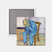 Vincent van Gogh - bij de poort van Eternity Magneet (Voorkant / Achterkant)