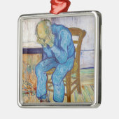 Vincent van Gogh - bij de poort van Eternity Metalen Ornament (Links)