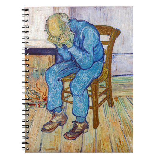 Vincent van Gogh - bij de poort van Eternity Notitieboek (Voorkant)