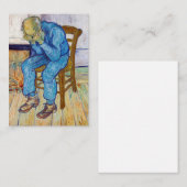 Vincent van Gogh - bij de poort van Eternity Notitiekaartje (Voorkant / Achterkant)