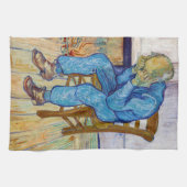 Vincent van Gogh - bij de poort van Eternity Theedoek (Horizontaal)