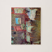Vincent van Gogh - binnenland van een restaurant Legpuzzel (Verticaal)