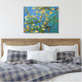 Vincent van Gogh - Bloeiende amandelboom Canvas Afdruk (Insitu (Slaapkamer))