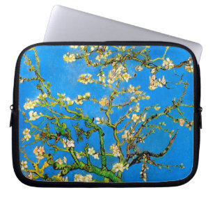 Vincent Van Gogh - Bloeiende amandelboom Fijne Kun Laptop Sleeve