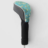 Vincent van Gogh Bloeiende amandelboom   Golfheadcover (Schuin)