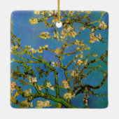 Vincent van Gogh - Bloeiende amandelboom Keramisch Ornament (Achterkant)