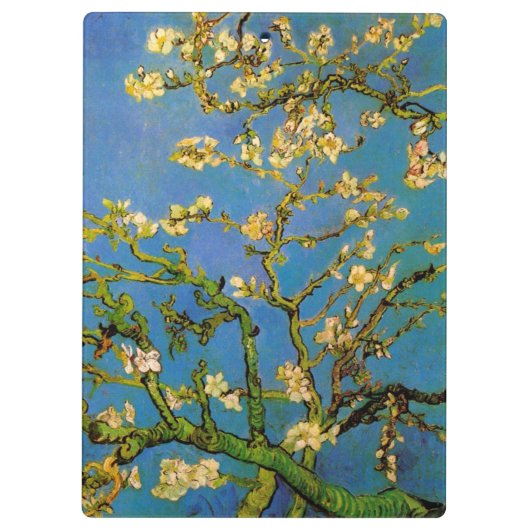 Vincent van Gogh - Bloeiende amandelboom Klembord (Achterkant)