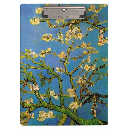 Vincent van Gogh - Bloeiende amandelboom Klembord (Voorkant)