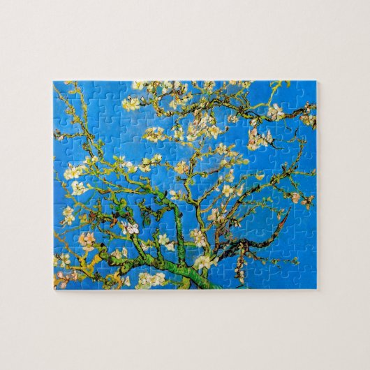 Vincent Van Gogh - Bloeiende amandelboom Kunst Legpuzzel (Horizontaal)