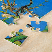 Vincent Van Gogh - Bloeiende amandelboom Kunst Legpuzzel (Zijkant)