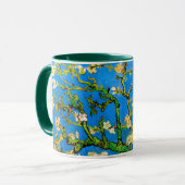 Vincent Van Gogh - Bloeiende amandelboom Kunst Mok (Voorkant links)