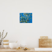Vincent Van Gogh - Bloeiende amandelboom Kunst Poster (Keuken)