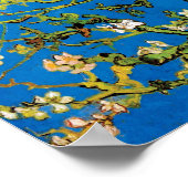 Vincent Van Gogh - Bloeiende amandelboom Kunst Poster (Hoek)