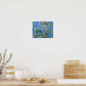 Vincent Van Gogh - Bloeiende amandelboom Kunst Poster (Keuken)