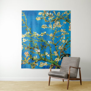 Vincent Van Gogh - Bloeiende amandelboom Kunst Wandkleed