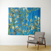 Vincent Van Gogh - Bloeiende amandelboom Kunst Wandkleed (In Situ (horizontaal))
