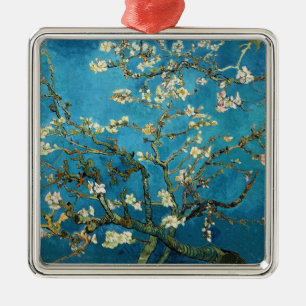 Vincent van Gogh, Bloeiende amandelboom Metalen Ornament