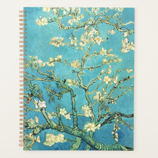 Vincent van Gogh Bloeiende amandelboom Planner (Voorkant)