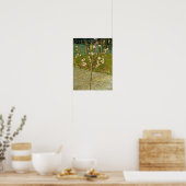 Vincent van Gogh - Bloeiende amandelboom Poster (Keuken)
