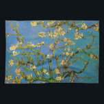 Vincent van Gogh - Bloeiende amandelboom Theedoek<br><div class="desc">Blossoming Almond Tree (1890) van Van Gogh is een post-impressionisme, een mooie kunstschilderij die nog leeft. Een tak van een amandelboom in bloem in een lentuin met de blauwe hemel op de achtergrond. Mooie witte bloemen. Over de kunstenaar: Vincent Willem van Gogh (1853-1890) was een postimpressionistische schilder wiens werk het...</div>