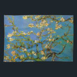 Vincent van Gogh - Bloeiende amandelboom Theedoek<br><div class="desc">Blossoming Almond Tree (1890) van Van Gogh is een post-impressionisme, een mooie kunstschilderij die nog leeft. Een tak van een amandelboom in bloem in een lentuin met de blauwe hemel op de achtergrond. Mooie witte bloemen. Over de kunstenaar: Vincent Willem van Gogh (1853-1890) was een postimpressionistische schilder wiens werk het...</div>