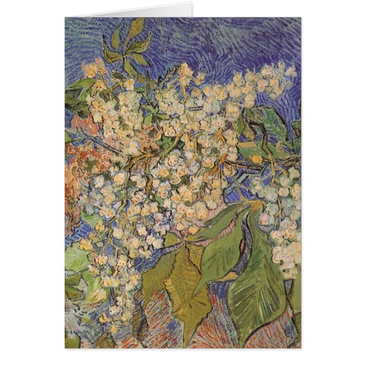 Vincent van Gogh - Bloeiende kastanjebakken (Voorkant)