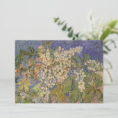 Vincent van Gogh - Bloeiende kastanjebakken (Staand voorkant)