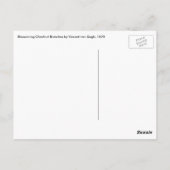 Vincent van Gogh - Bloeiende kastanjebakken Briefkaart (Achterkant)