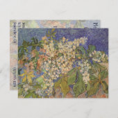 Vincent van Gogh - Bloeiende kastanjebakken Kaart (Voorkant / Achterkant)