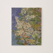 Vincent van Gogh - Bloeiende kastanjebakken Legpuzzel (Verticaal)