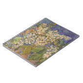 Vincent van Gogh - Bloeiende kastanjebakken Notitieboek (Linkerzijde)