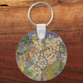 Vincent van Gogh - Bloeiende kastanjebakken Sleutelhanger (Voorkant)