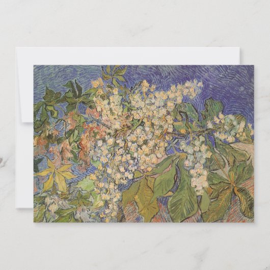 Vincent van Gogh - Bloeiende kastanjetakken (Voorkant)